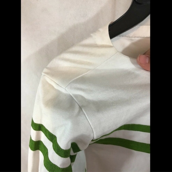 Tory Burch Kendall Grosgrain Ribbon Stripe Top [SZ XS ]‎ - Picture 5 of 8